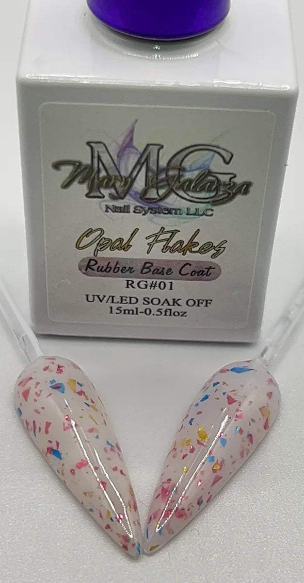 OPAL FLAKES Rubber Gel