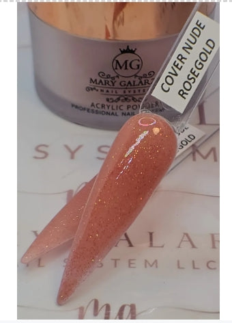 COVER NUDE ROSEGOLD ACRYLIC POWDER