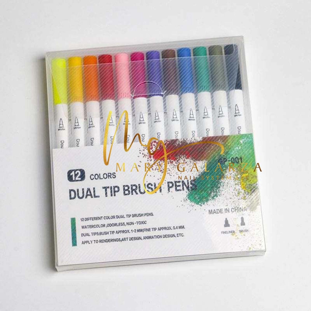 Acuarela Doble Brush Pen Plumones