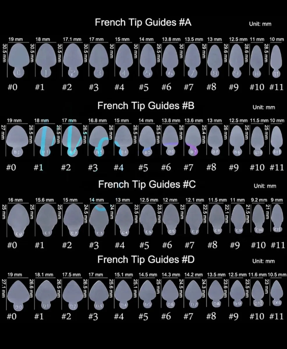 SILICONE PADS NAIL FRENCH SMILE