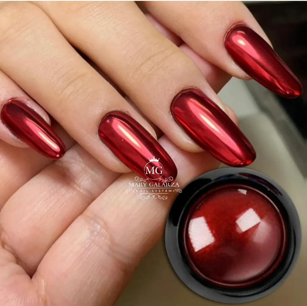 Chrome RED powder / Polvo cromado Rojo