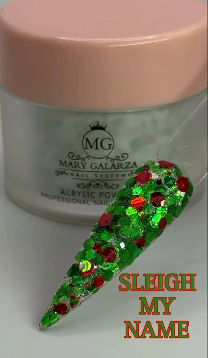 Sleigh My Name Glitter Acrylic Powder