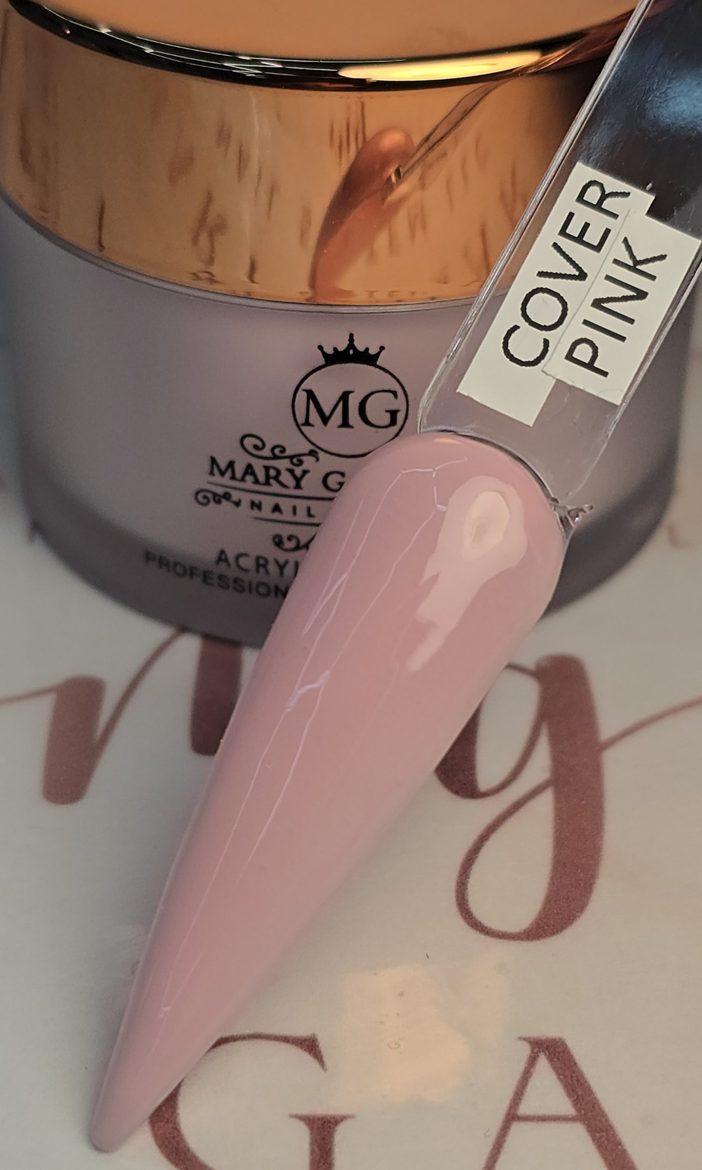 COVER PINK ACRYLIC NAIL POWDER