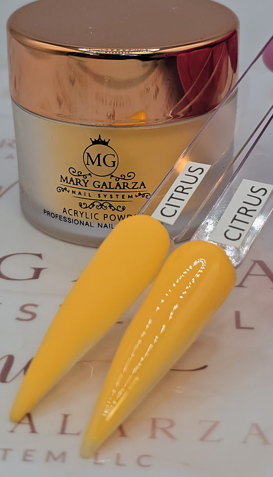 CITRUS ACRYLIC POWDER COLOR