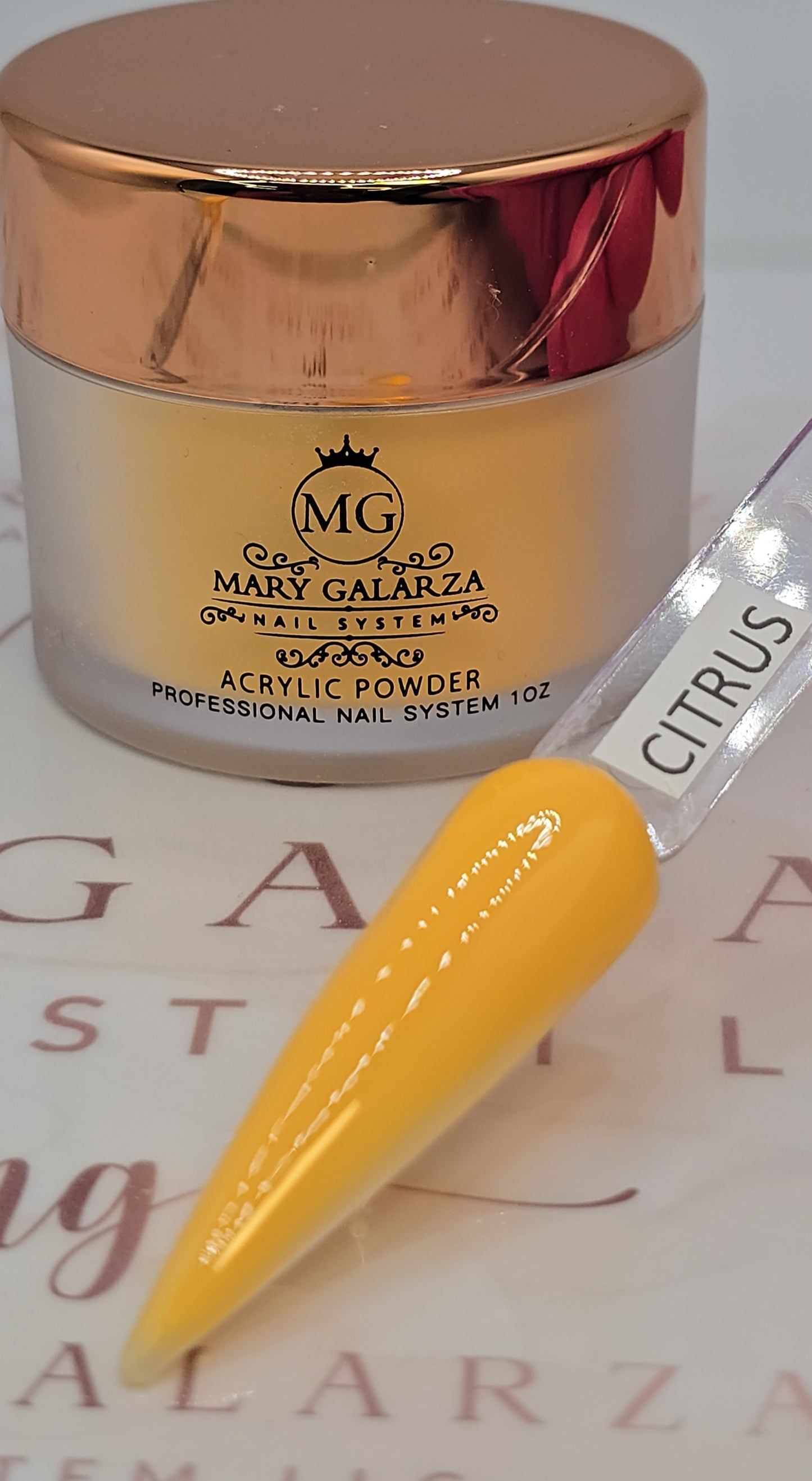 CITRUS ACRYLIC POWDER COLOR