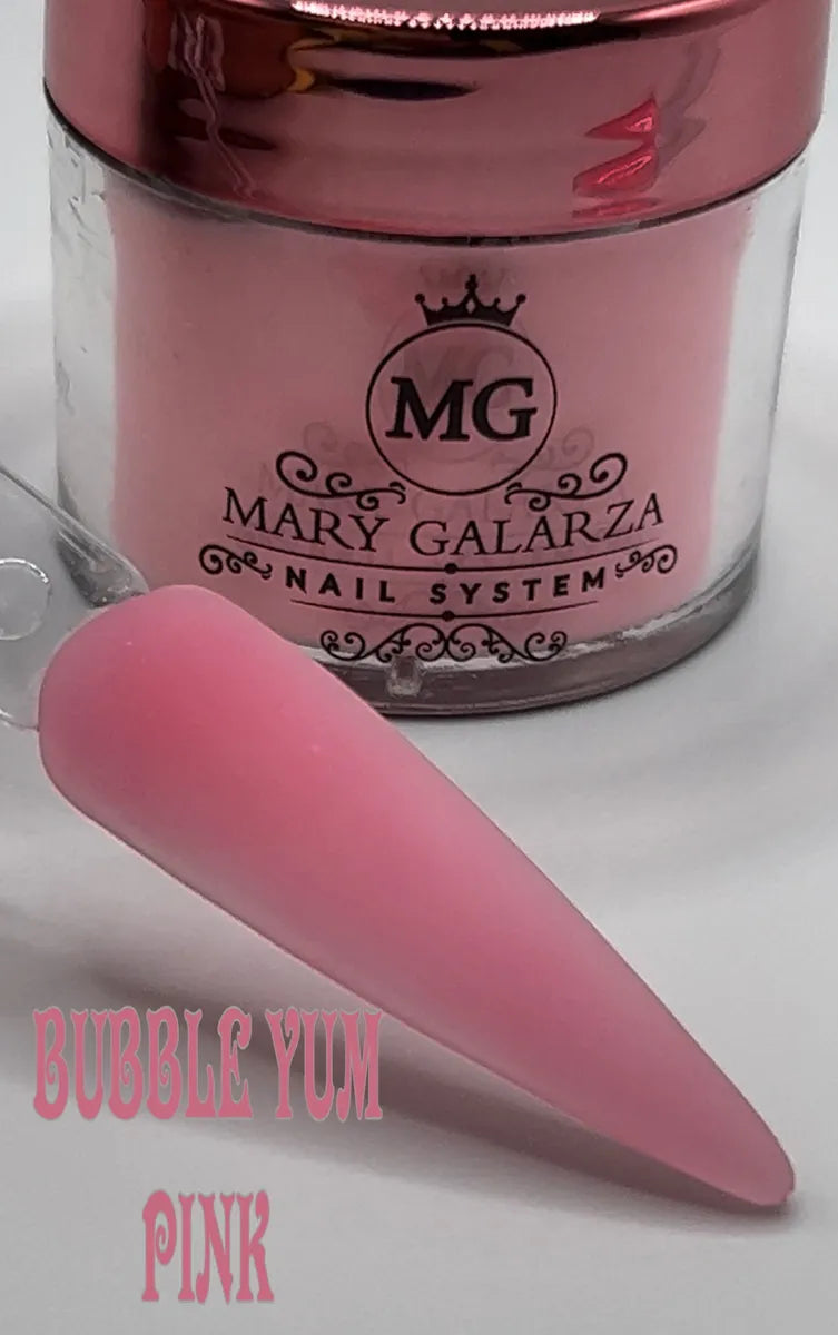 BUBBLE YUM PINK NAIL ACRYLIC POWDER