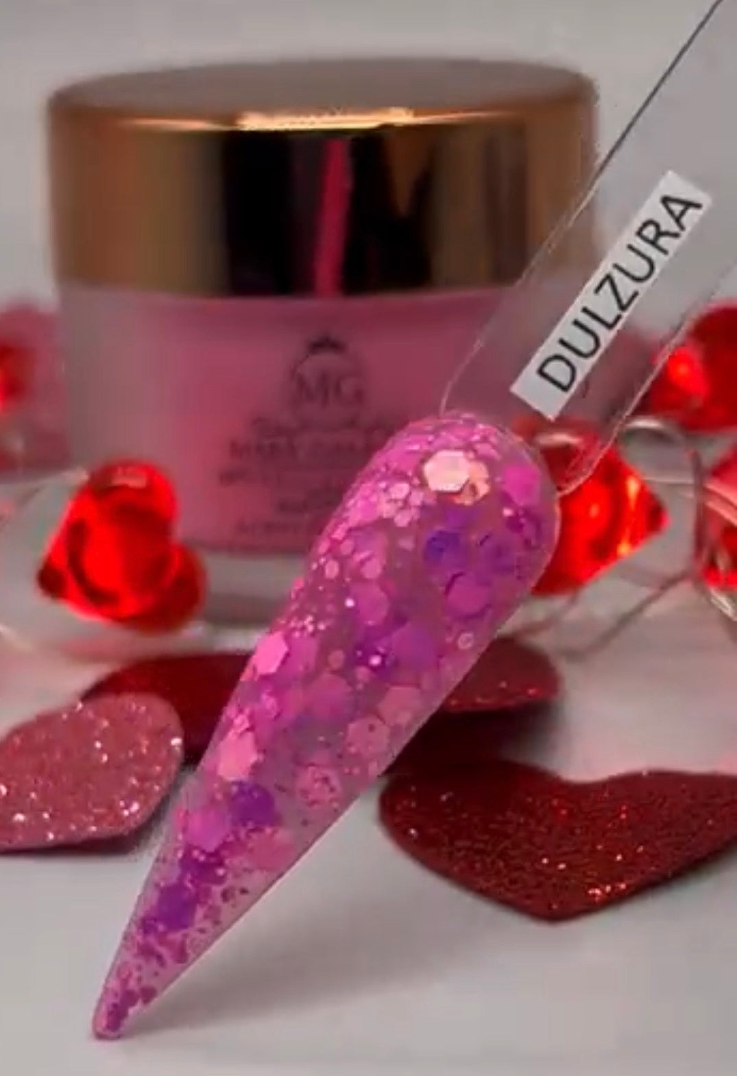 DULZURA Nail Glitter acrylic Powder