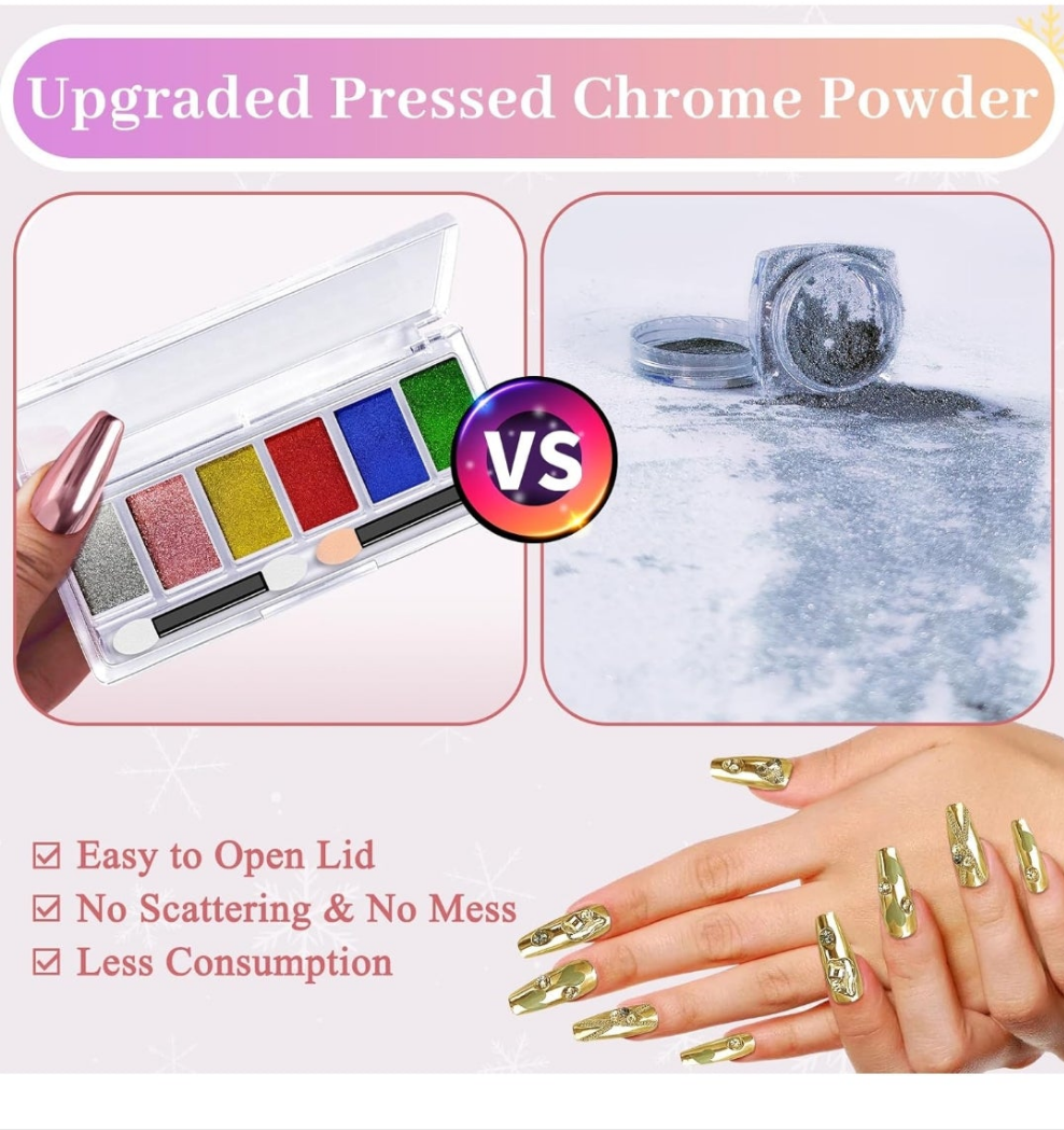 CHROME POWDER 6 Colors