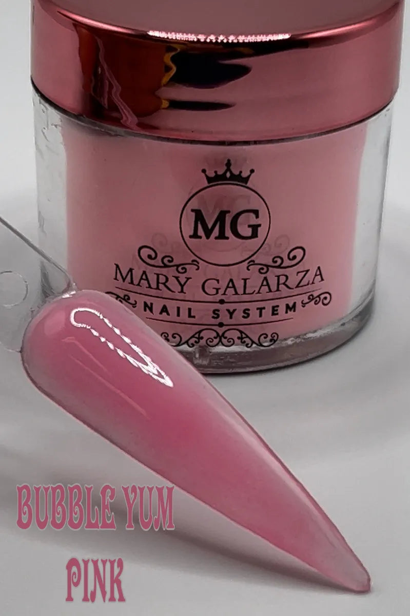 BUBBLE YUM PINK NAIL ACRYLIC POWDER