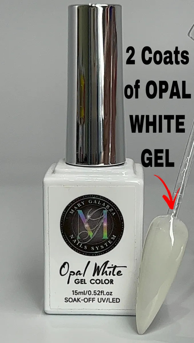 OPAL WHITE 1 STEP GEL COLOR