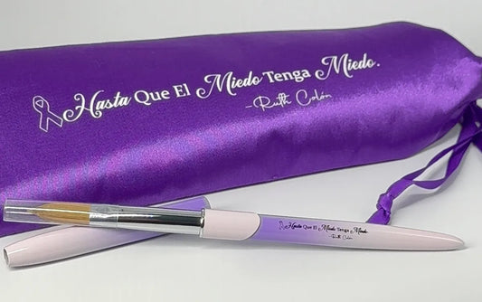 #12 NAIL BRUSH **HASTA QUE EL MIEDO TENGA MIEDO**