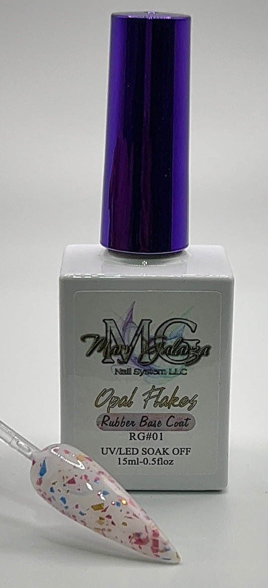 OPAL FLAKES Rubber Gel