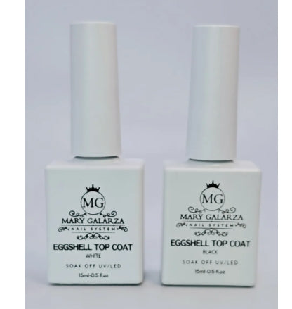 EGGSHELL TOP COAT WHITE & BLACK COMBO