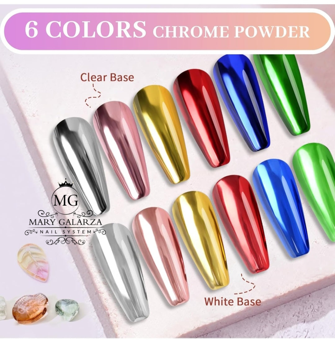 CHROME POWDER 6 Colors