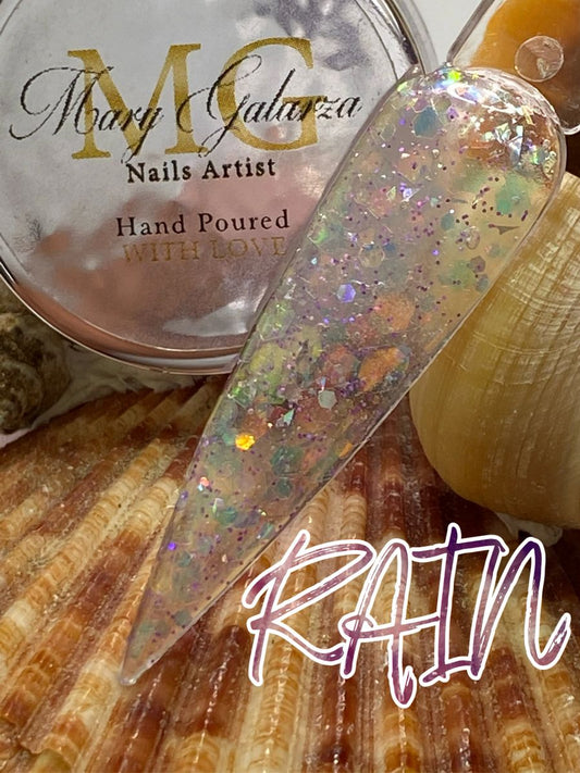 RAIN Nail Acrylic Glitter Powder