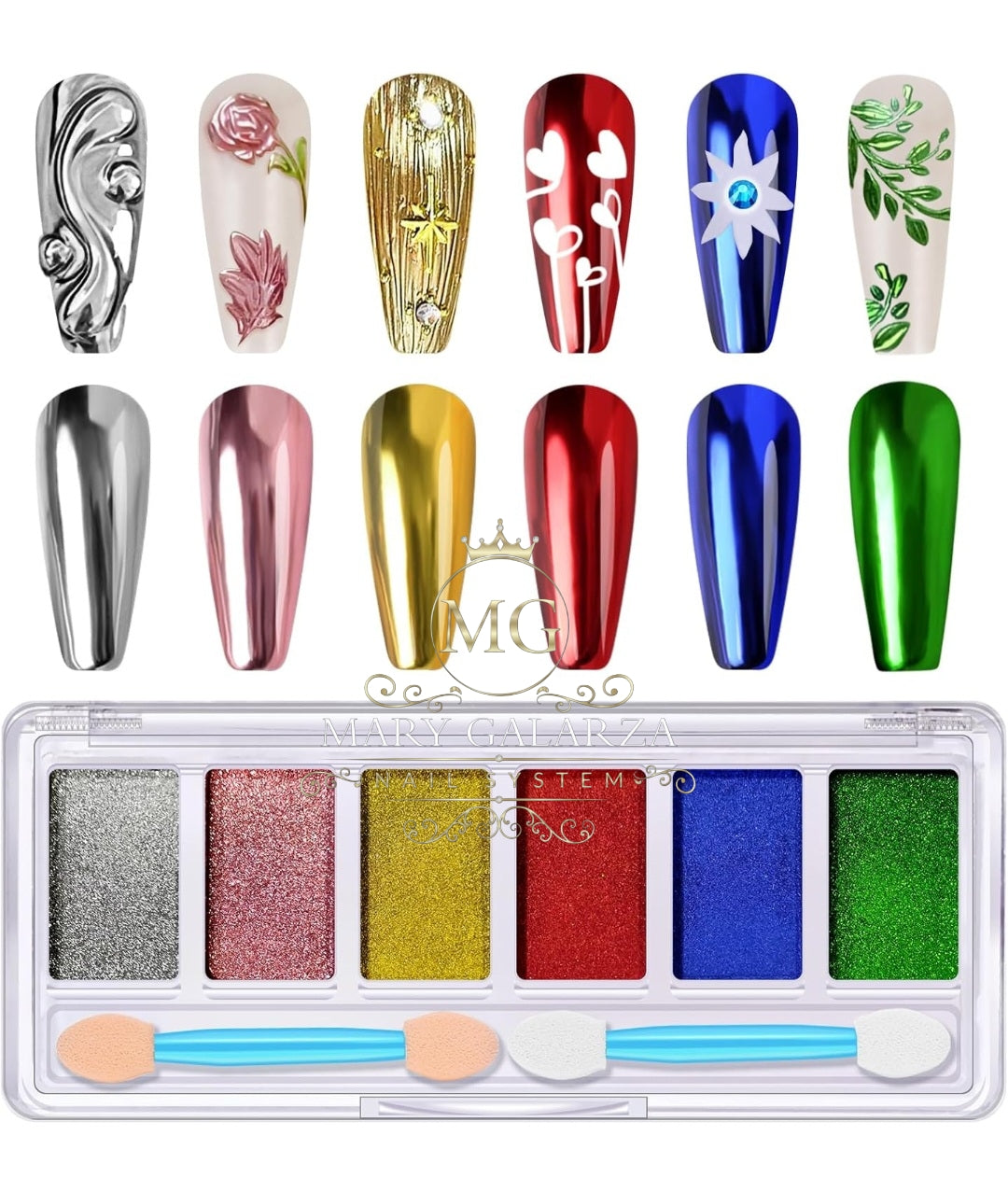 CHROME POWDER 6 Colors