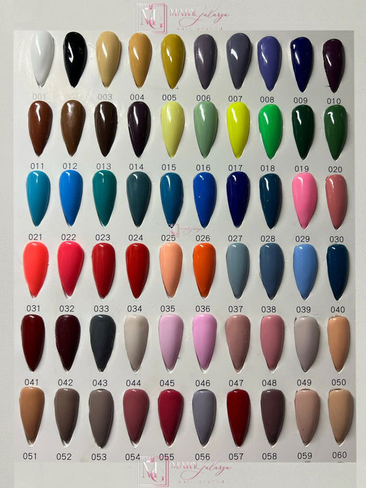 GEL POLISH #01 to #60