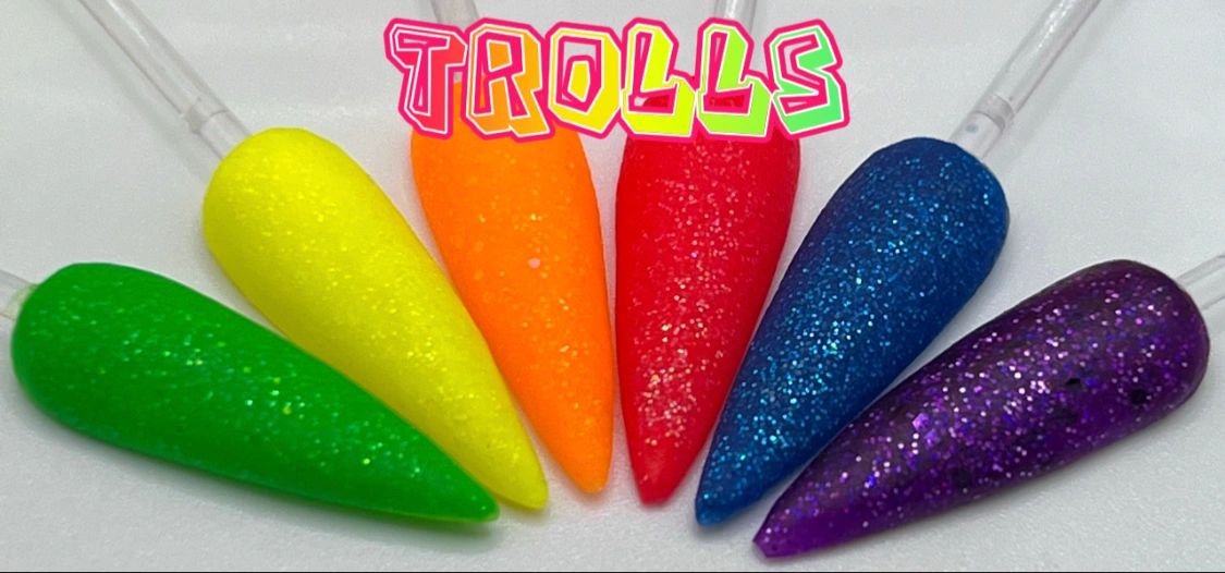 TROLLS NAIL ACRYLIC Powder