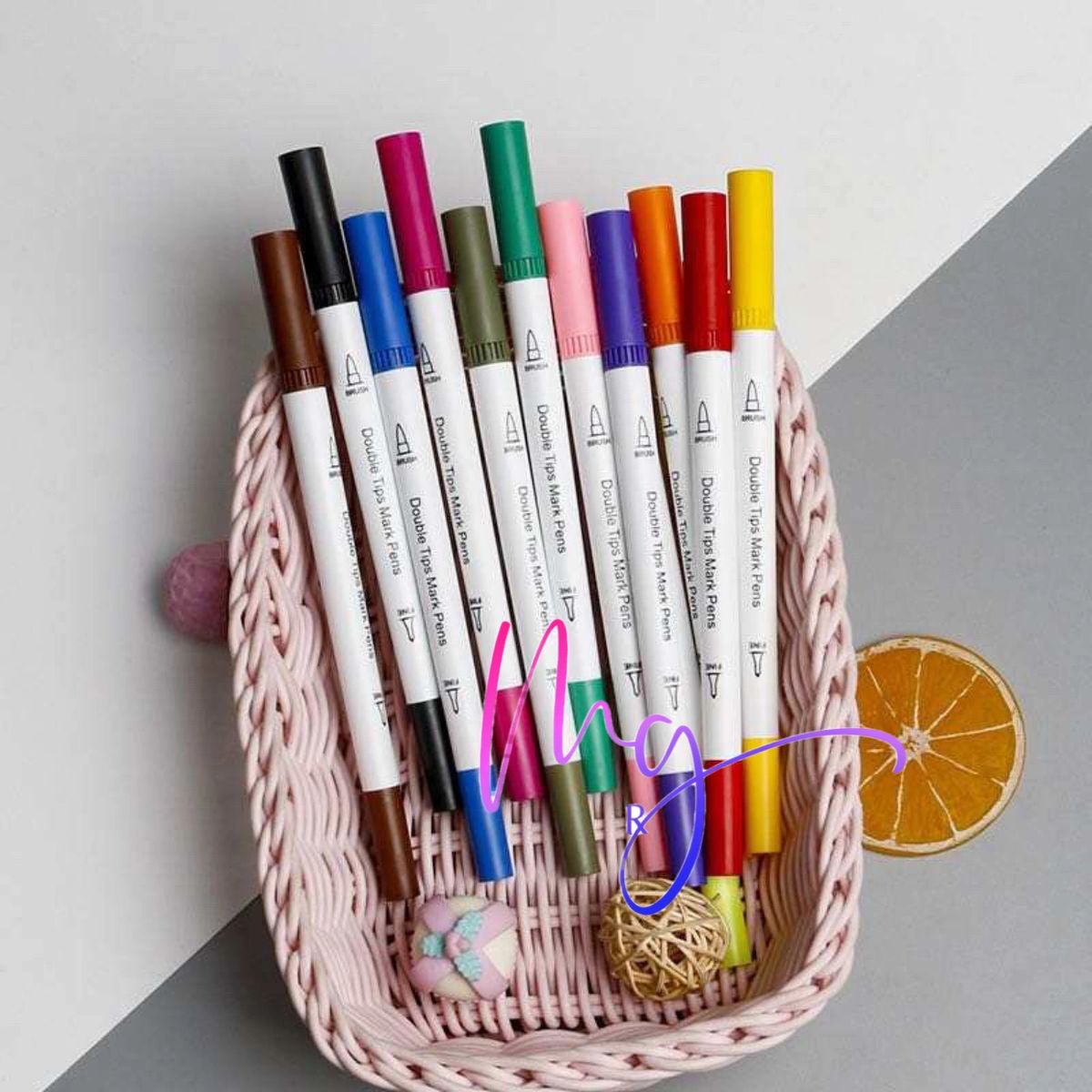 Acuarela Doble Brush Pen Plumones