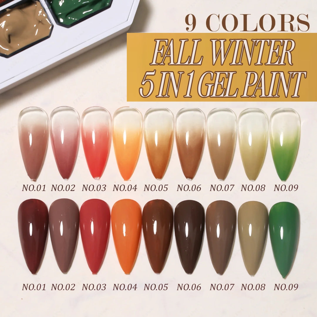 5 IN 1 GEL PAINT Fall Winter