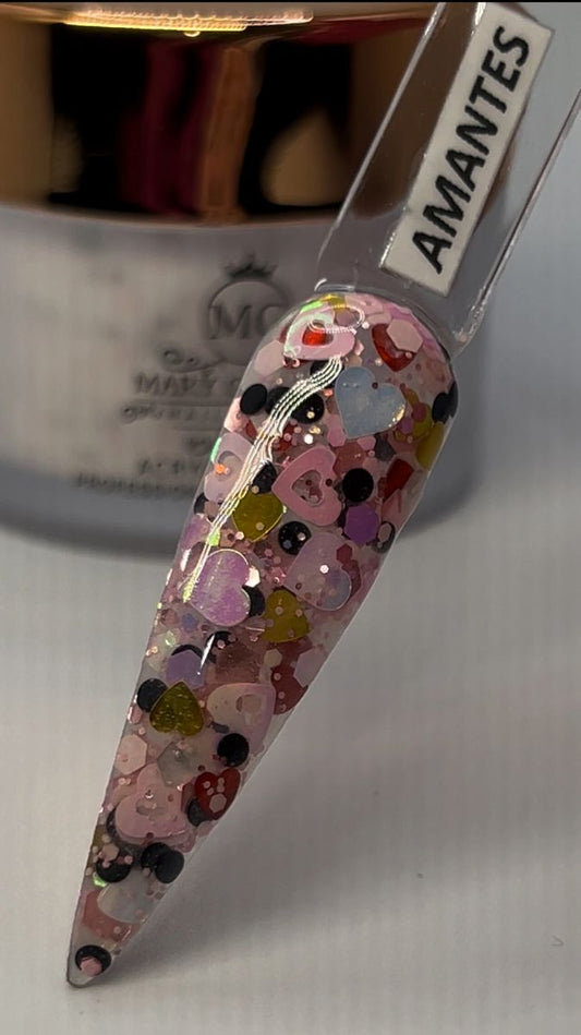 Amantes  Opal Glitter Acrylic Mix Powder
