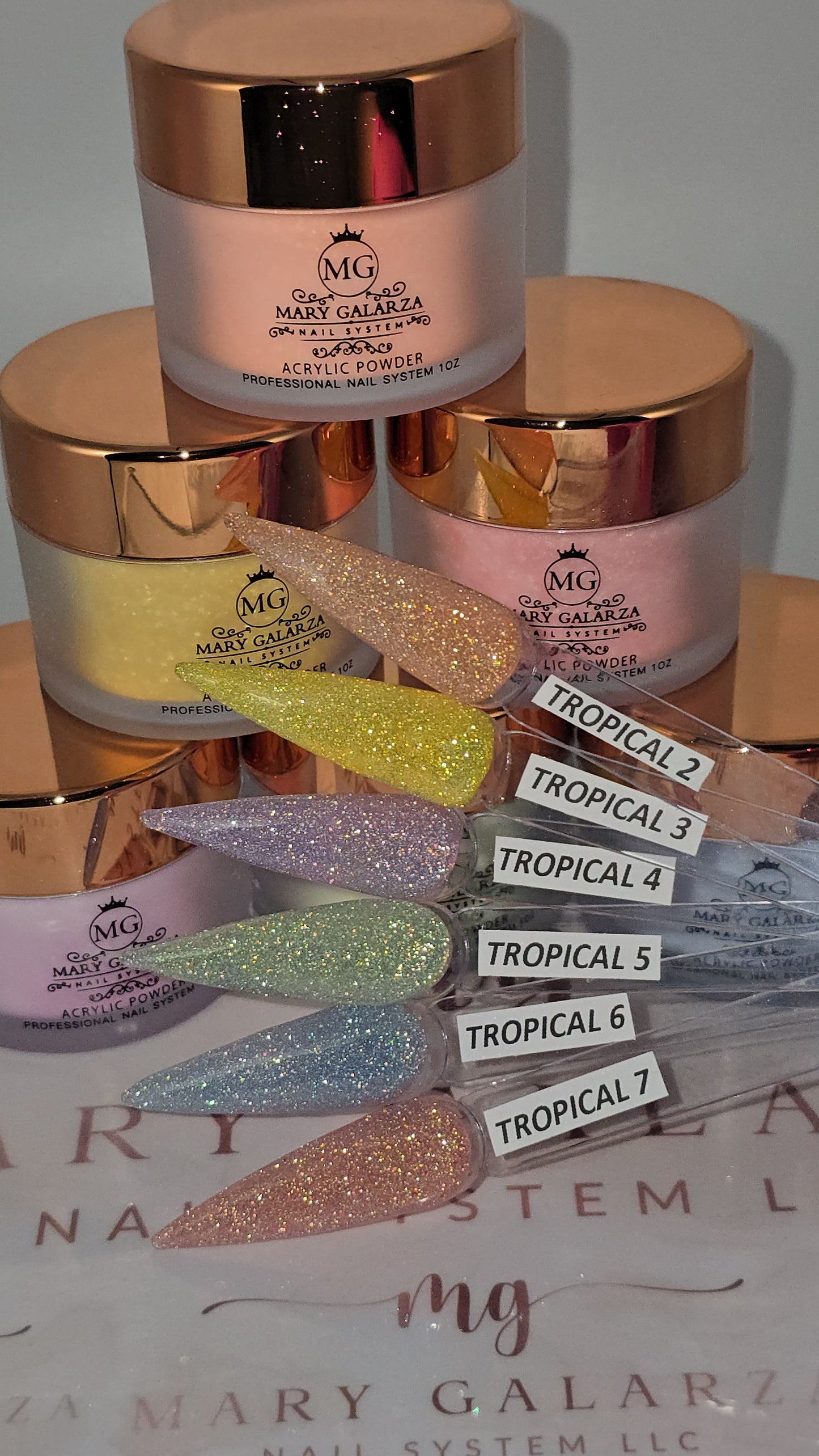 TROPICAL NAIL ACRYLIC POWDER