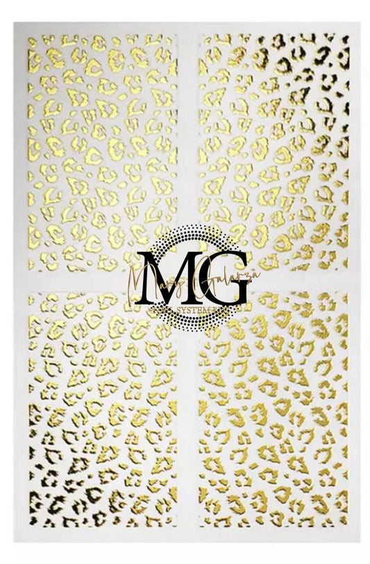 Cheetah Print stickers