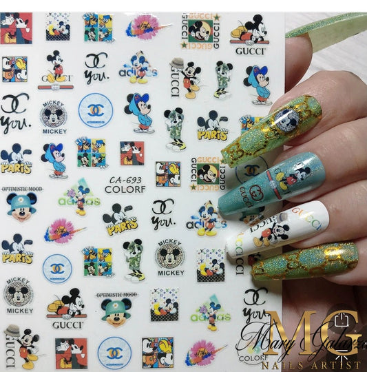 Mickey Brands Stickers