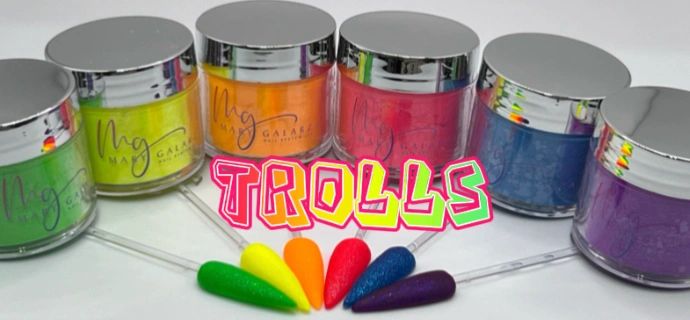 TROLLS NAIL ACRYLIC Powder