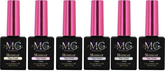 SHIMMER TOPCOAT GEL No Wipe