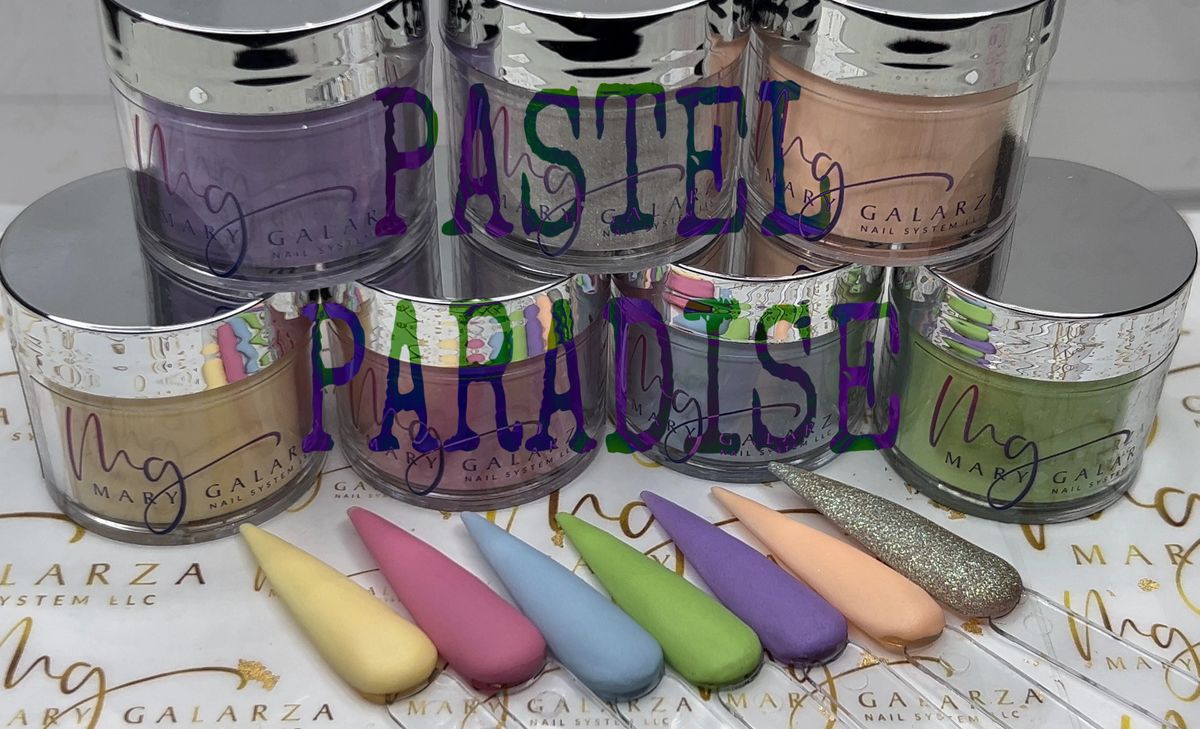PASTEL PARADISE Acrylic Nail Powder