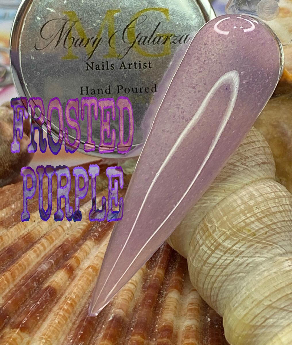 FROSTED PURPLE Acrylic Nail Powder