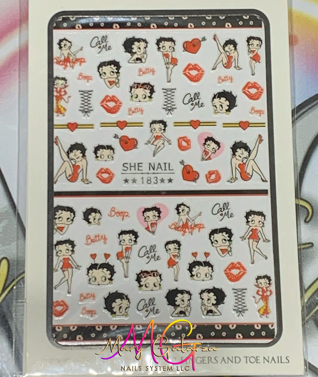 Betty Boop Stickers