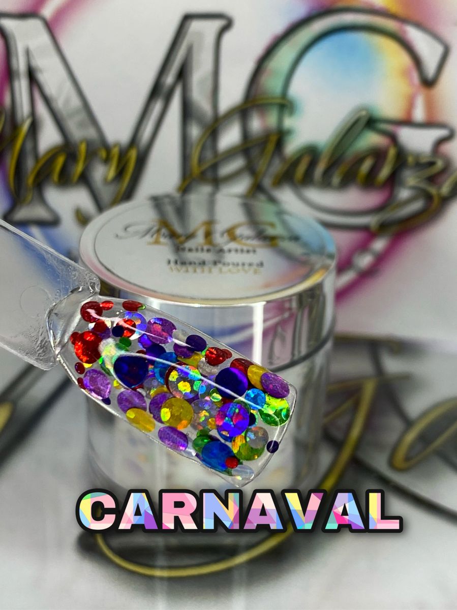 Carnaval 🎊 Nail Acrylic Glitter Powder