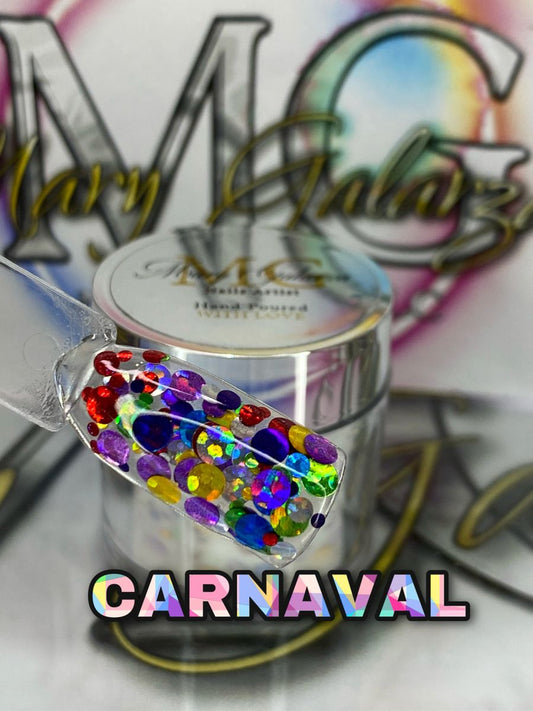 Carnaval 🎊 Nail Acrylic Glitter Powder