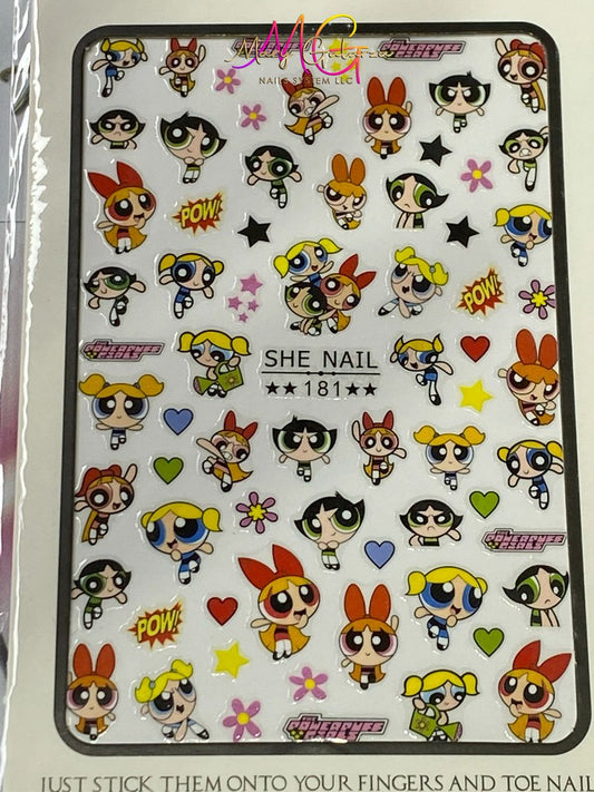 Powerpuff Girls Stickers