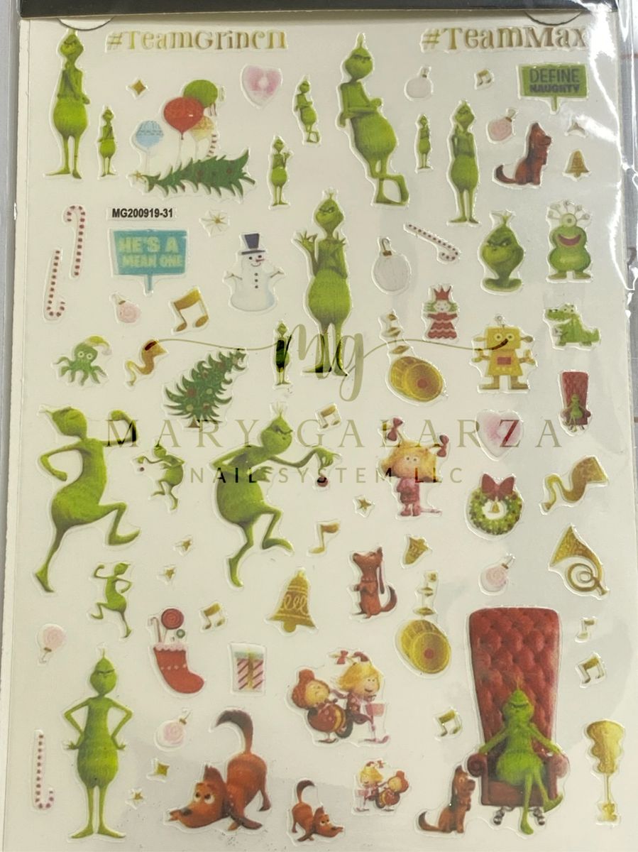 Grinch Sticker