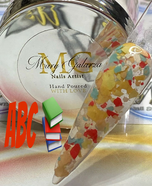 ABC Glitter Mix Acrylic Nail Powder