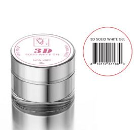 3D SOLID WHITE GEL