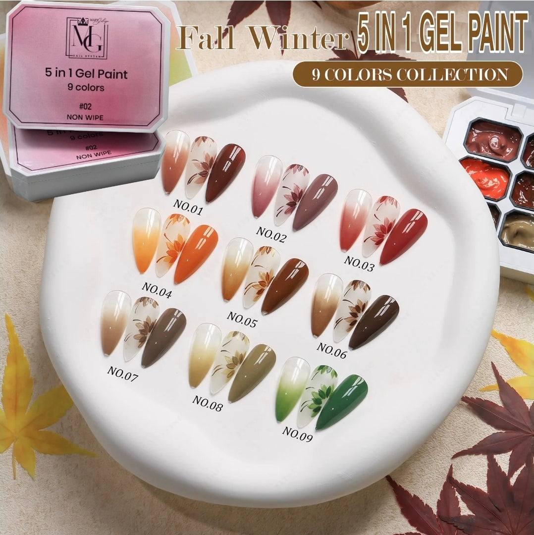 5 IN 1 GEL PAINT Fall Winter