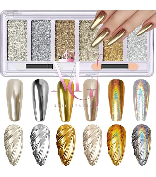 CHROME POWDER 6 COLOR