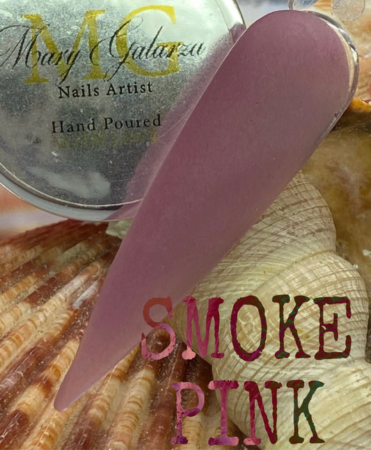 SMOKE PINK Acrylic Nail Powder