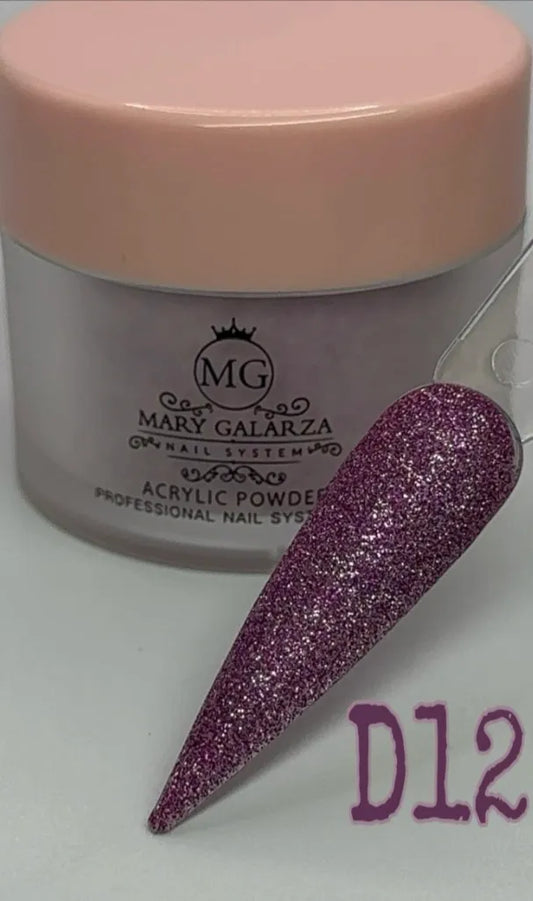 D12 GLITTER ACRYLIC POWDER