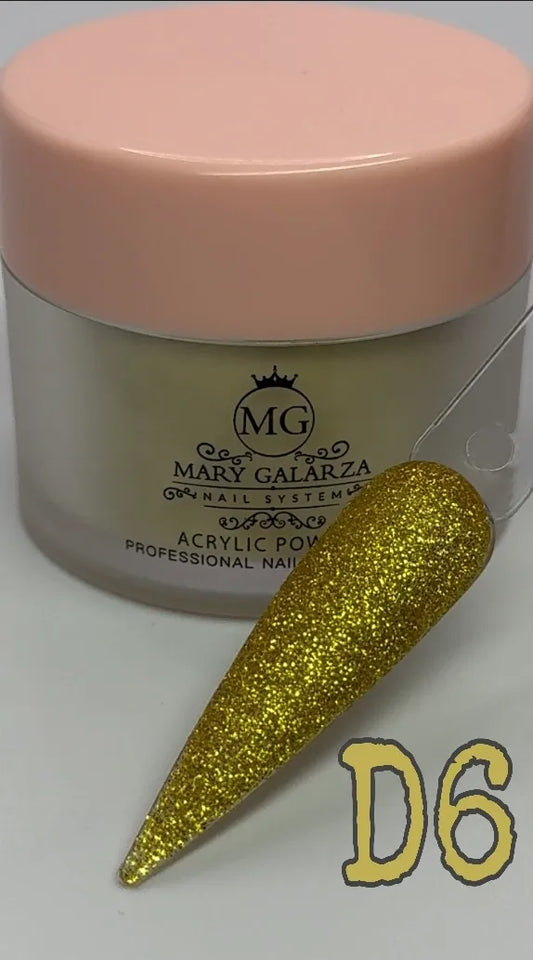 D6 ACRYLIC GLITTER MIX POWDER