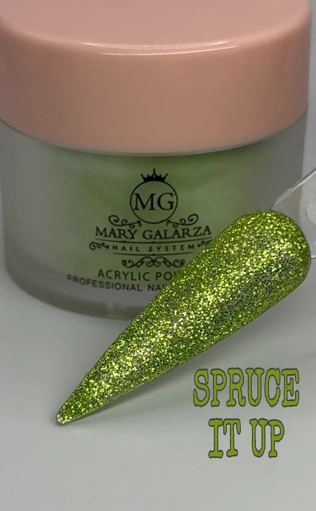 SPRUCE IT UP  GLITTER ACRYLIC POWDER