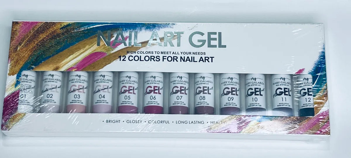 NUDE LINER ART GEL 12 set