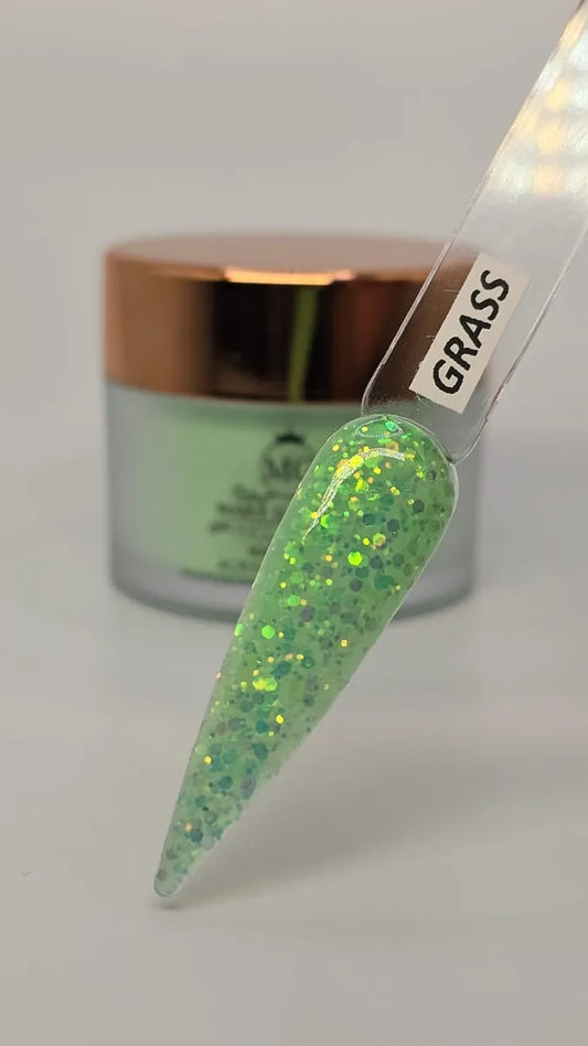 Grass Glitter Acrylic Mix Powder