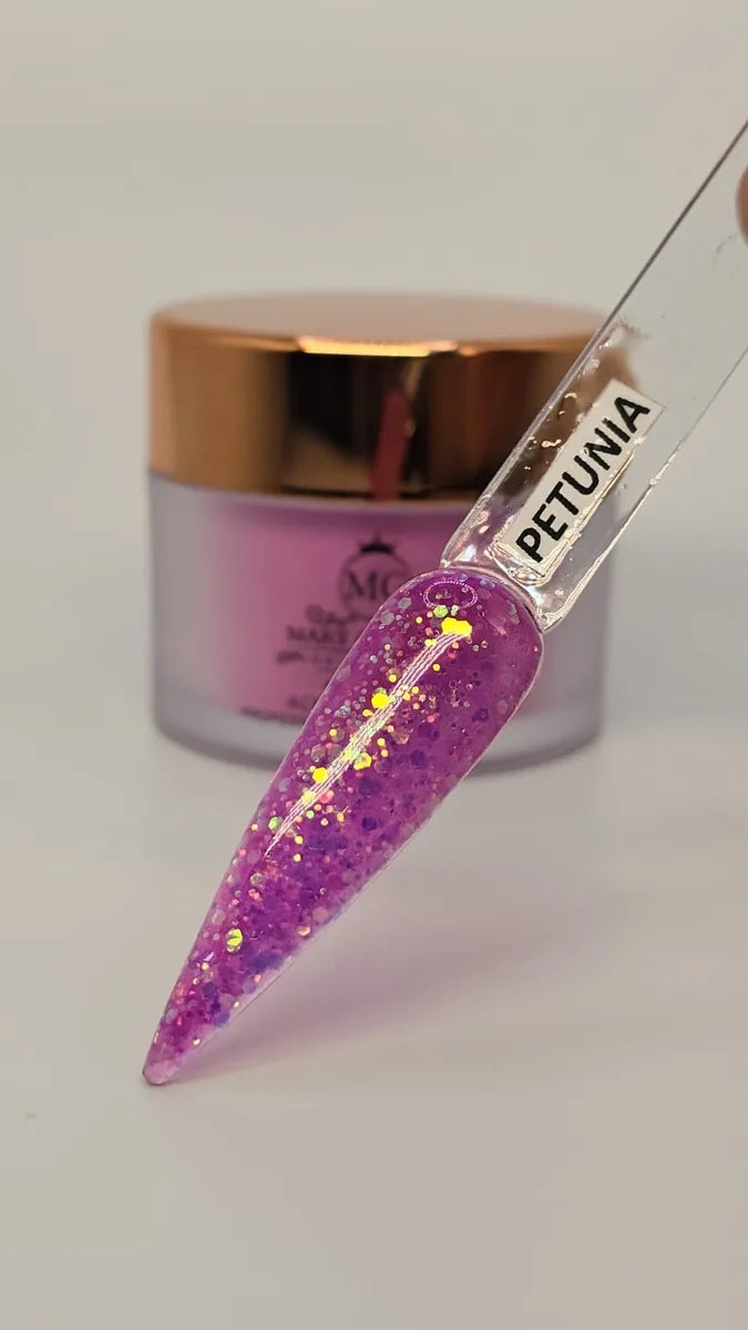 Petunia Glitter Mix Nail Acrylic Powder