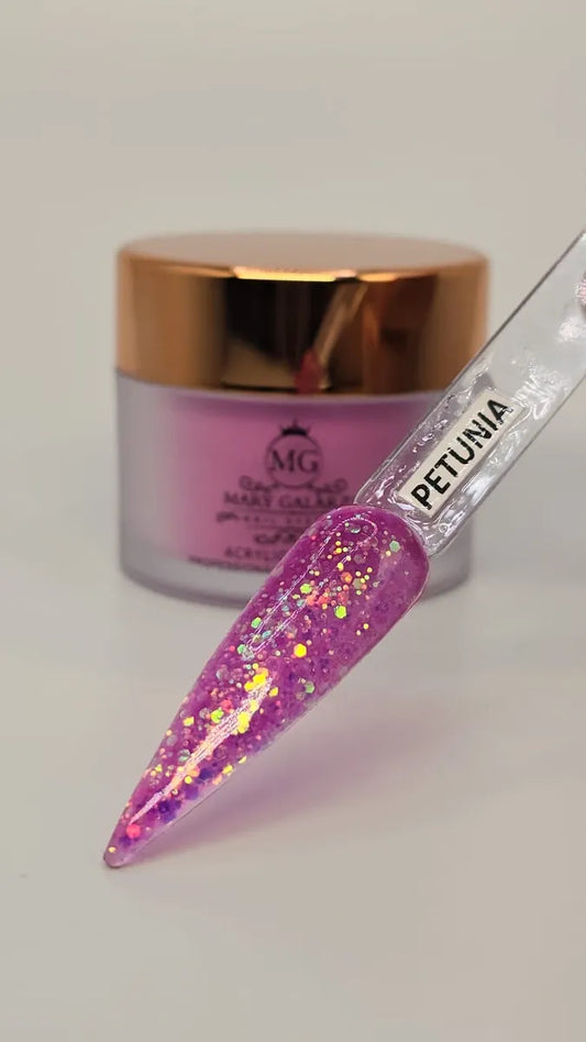 Petunia Glitter Mix Nail Acrylic Powder