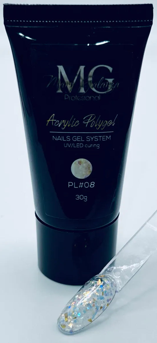 POLYGEL #08 Glitter